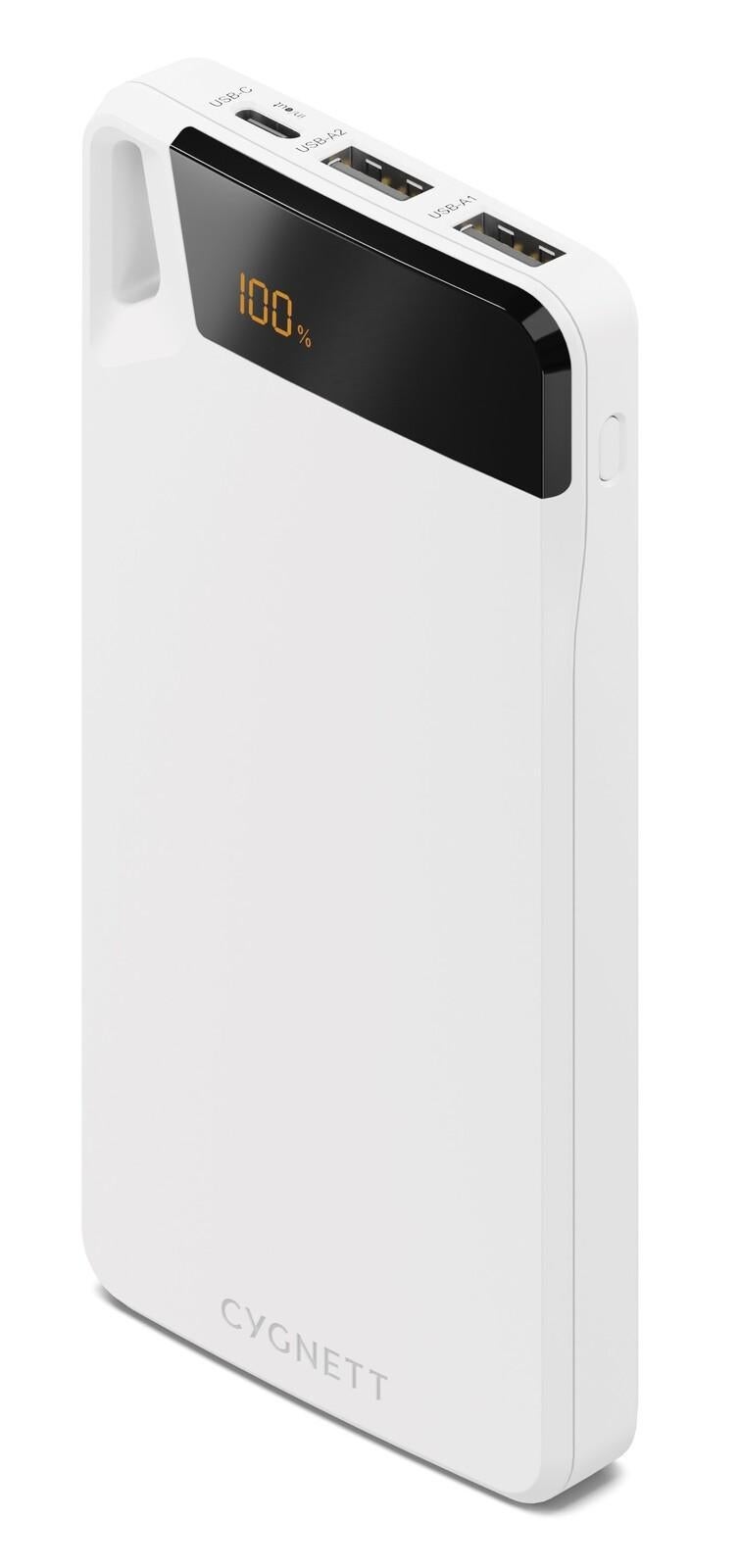 Cygnett Boost 10,000 mAh Powerbank - White