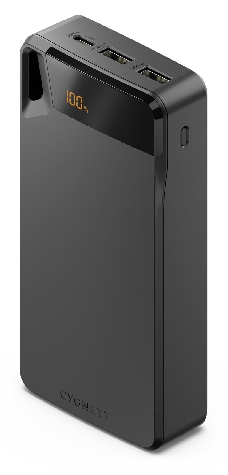 Cygnett Boost 20,000 mAh Powerbank - Black
