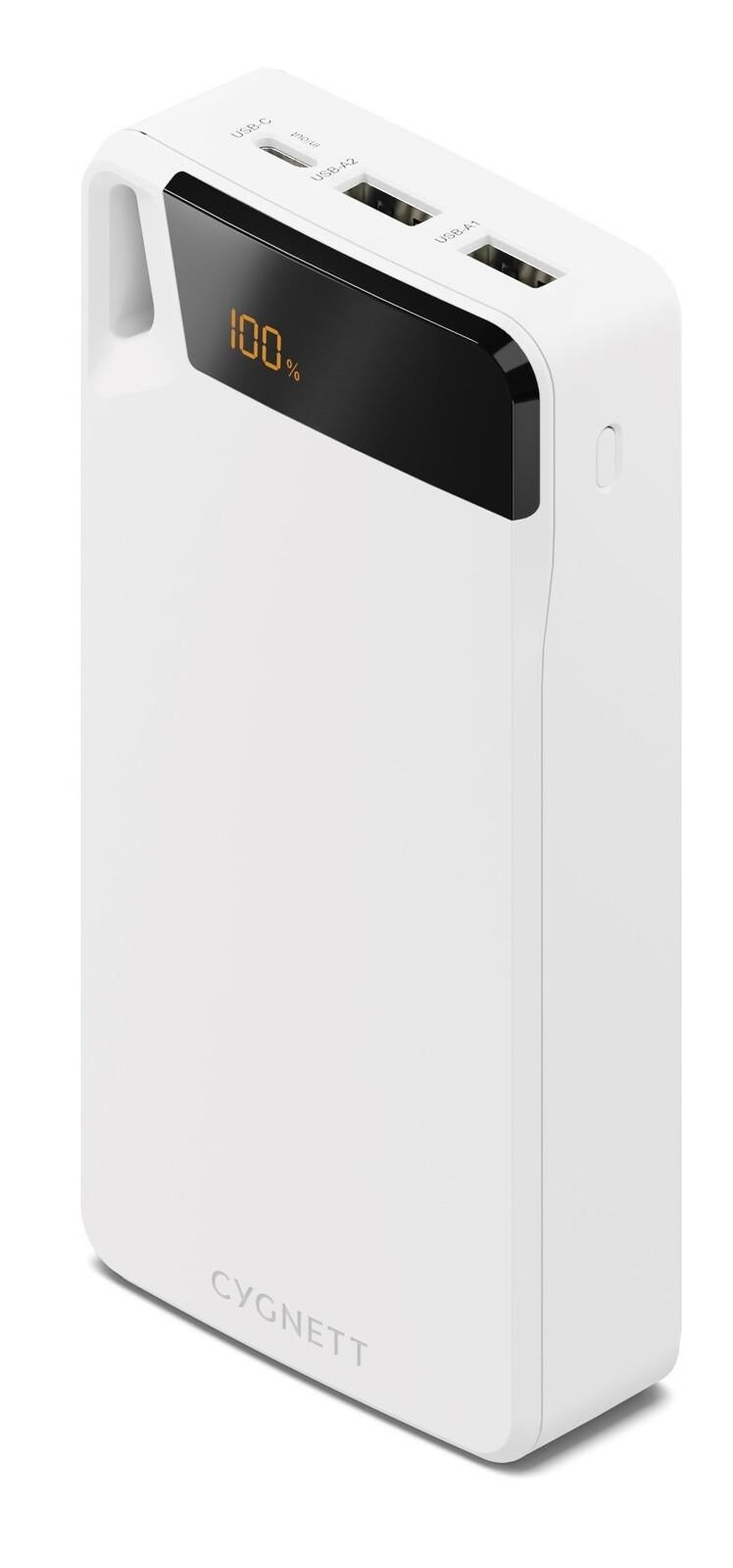 Cygnett Boost 20,000 mAh Powerbank - White