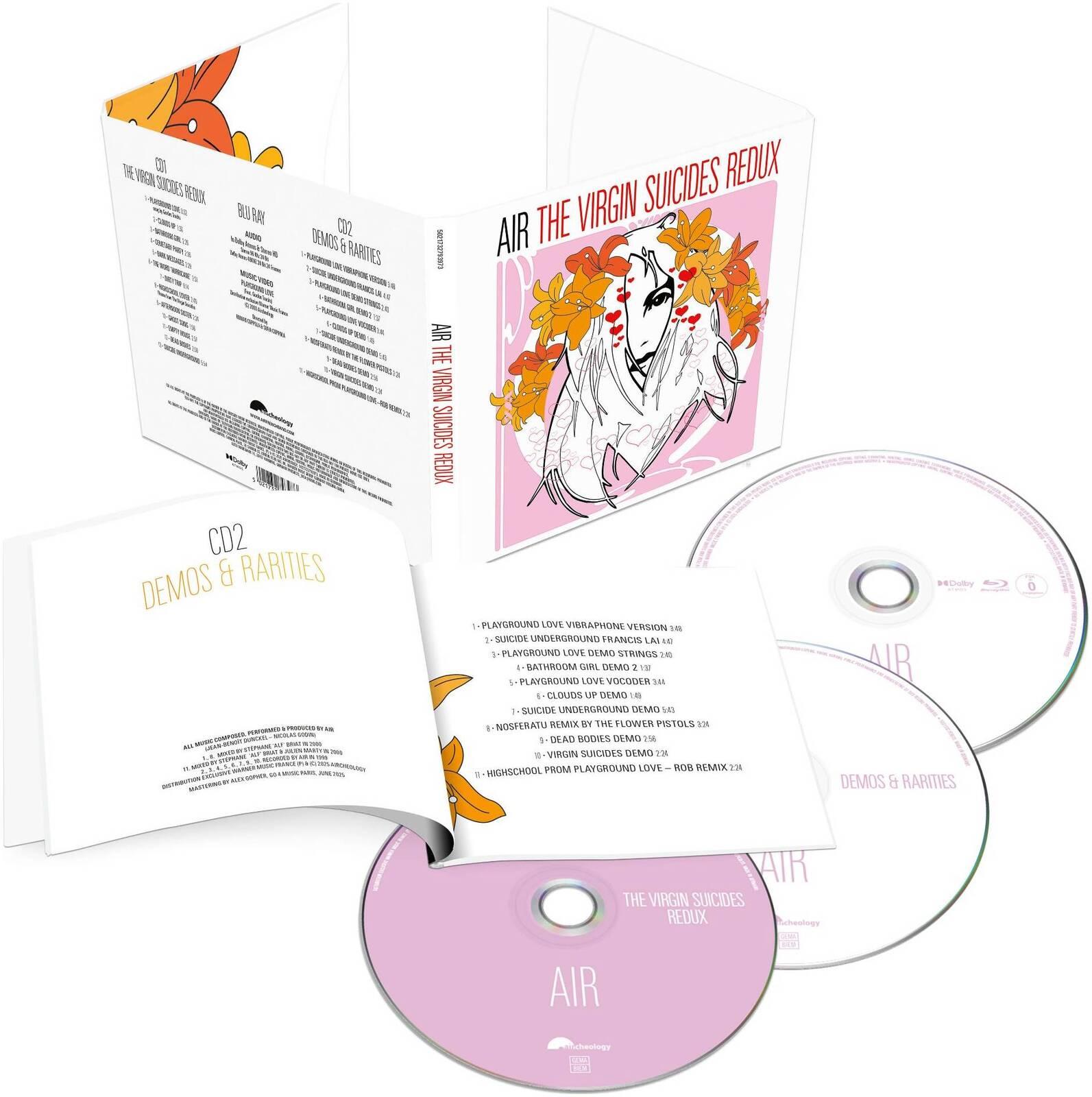 The Virgin Suicides Redux (2CD + Blu-ray) By Air
