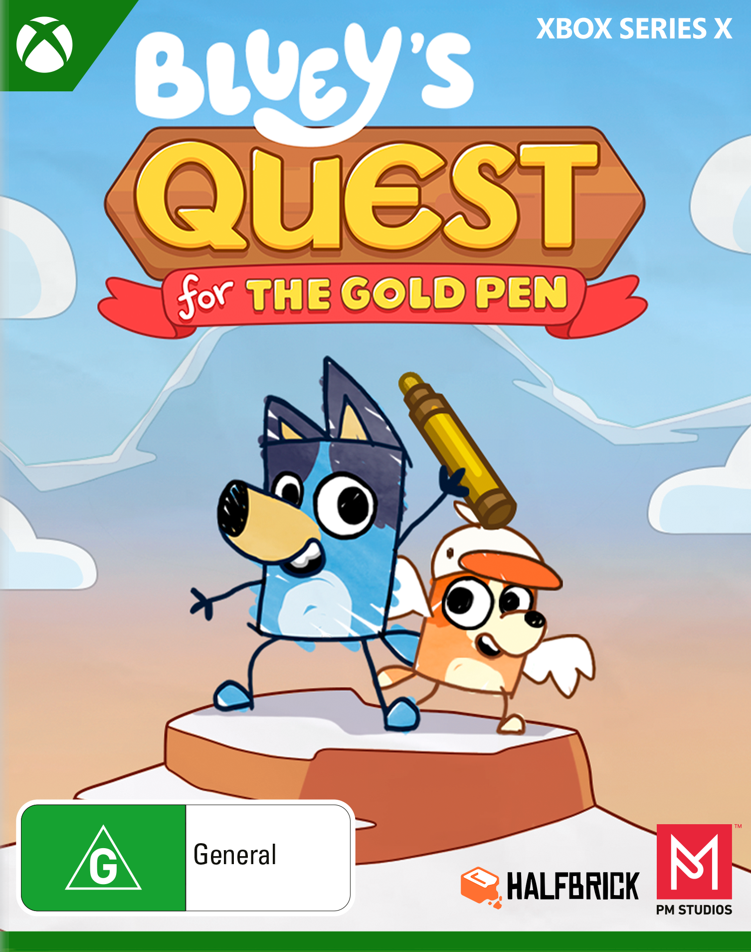 Blueys Quest for the Gold Pen