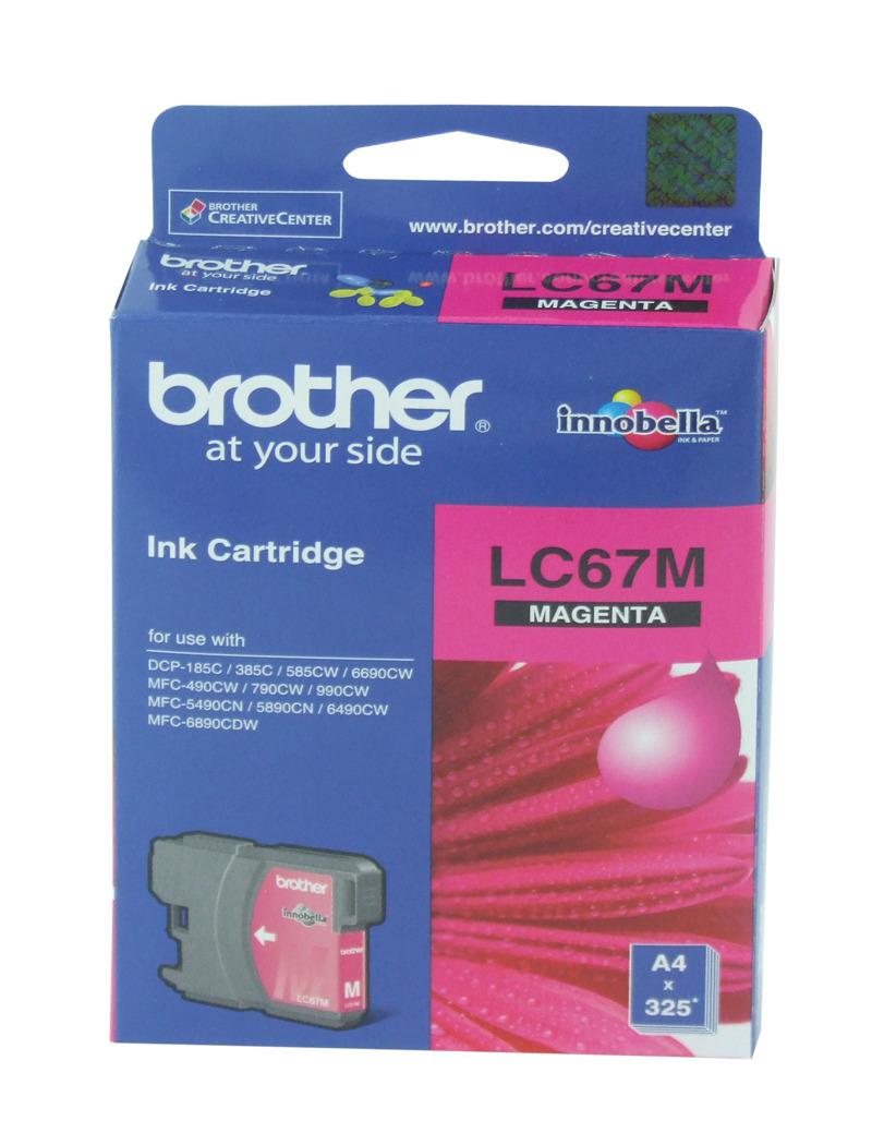 Brother LC67M Ink Cartridge (Magenta)
