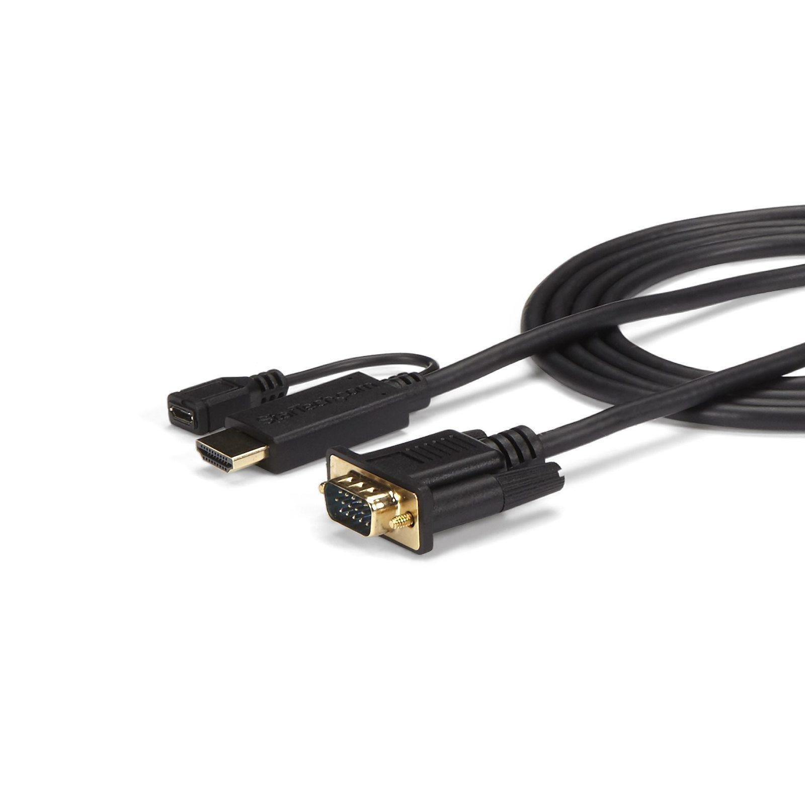 3m StarTech HDMI to VGA Active Adapter Converter Cable