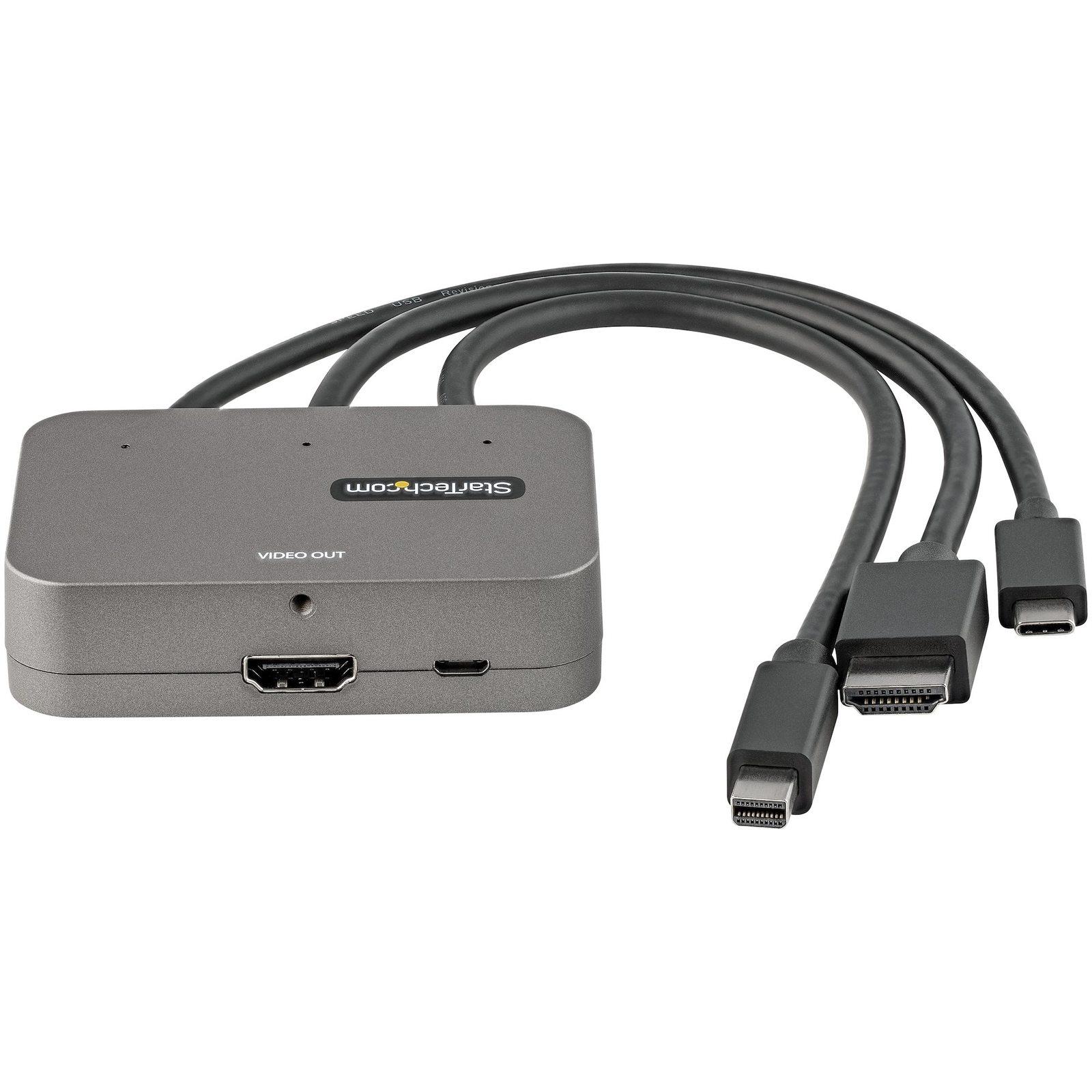 StarTech 3-in-1 Multiport to HDMI Adapter