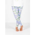 The Goodnight Society: Lounge Pants - Pick Me Print S in Blue (Women's)
