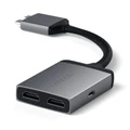 Satechi USB-C Dual HDMI Adaptor (Space Grey)
