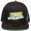 Marvel: What If...? - Zombie Captain America Snapback Cap in Black