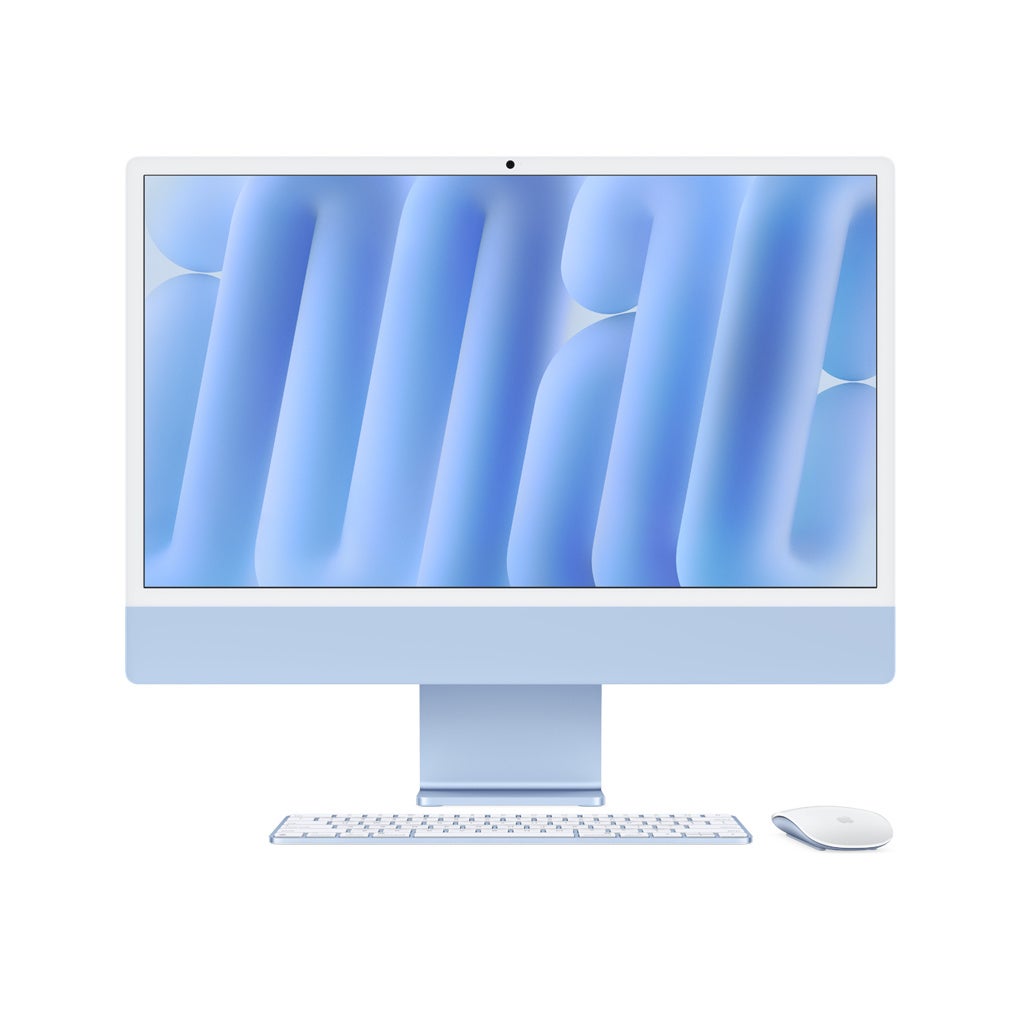 Blue iMac