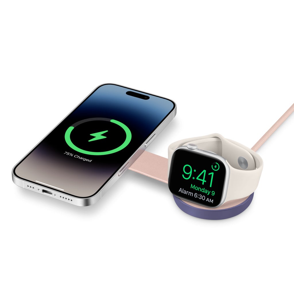 Twelve South ButterFly SE 2-in-1 USB-C Qi2 Travel Charger - Teal