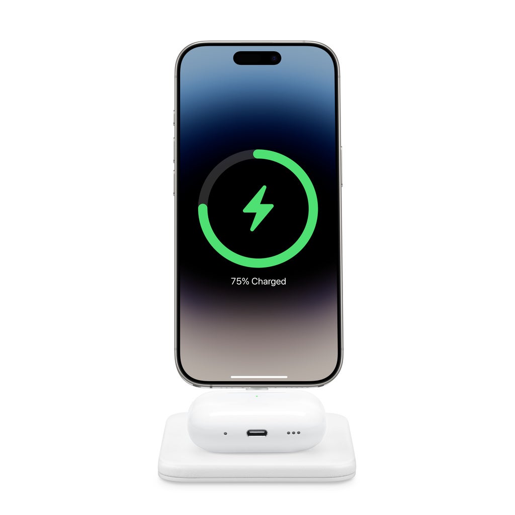 Twelve South HiRise 2 Deluxe 2-in-1 Wireless Charging Stand