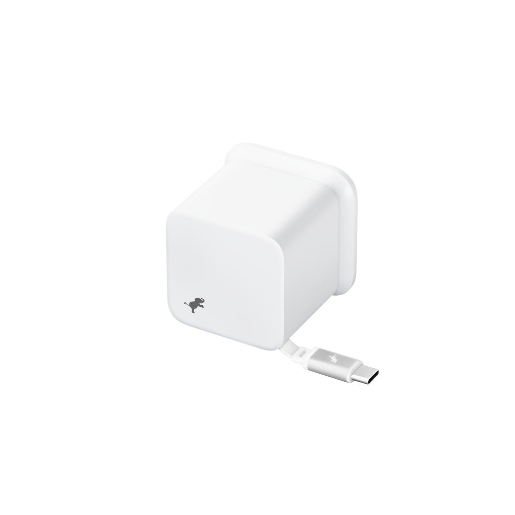Nimble Wally Stretch 65W Wall Charger - White