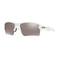Oakley Flak 2.0XL Prizm Polarized Sunglasses - Polished White Frame / Prizm Black Polarized