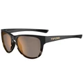 Tifosi Smoove Polarised Single Lens Sunglasses - Satin Black Java Fade / Polarised Brown Lens
