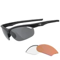 Tifosi Veloce Sunglasses Interchangeable - Matt Black