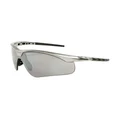 Endura Shark Cycling Sunglasses - Silver / Mirror Silver Lens