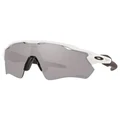 Oakley Radar EV Path Prizm Sunglasses - Polished White Frame / Prizm Polarized / OO9208-9438
