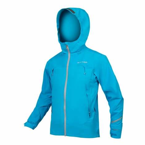 Endura MT500 II Waterproof Cycling Jacket - Electric Blue / XLarge