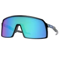 Oakley Sutro Prizm Sunglasses - Polished Black / Prizm Sapphire / OO9406-9037