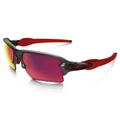 Oakley Flak 2.0 XL Prizm Sunglasses - Matt Grey / Prizm Road / One Size
