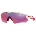 Oakley Radar EV Path Prizm Sunglasses - Polished White Frame / Prizm Road / One Size / OO9208-05