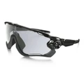 Oakley Jawbreaker Photochromic Sunglasses - Polished Black Frame / Clear Black Iridium Photochromic / OO9290-1431