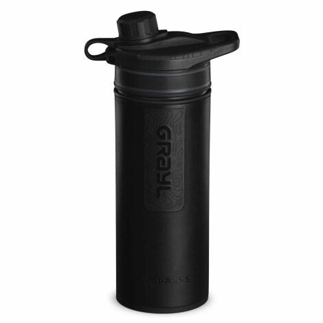 Grayl GeoPress Purifier Water Bottle - Covert Black / 710ml