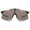 100% Hypercraft Sunglasses Mirror Lens - Matt Black / Soft Gold