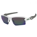 Oakley Flak 2.0 XL Prizm Sunglasses - Polished White / Prizm Jade / One Size