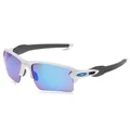 Oakley Flak 2.0 XL Prizm Sunglasses - Polished White / Prizm Sapphire / One Size