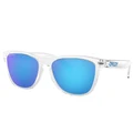 Oakley FrogSkins Sunglasses - Crystal Clear / Prizm Sapphire / OO9013-D055