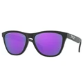 Oakley FrogSkins Sunglasses - Matt Black / Prizm Violet / OO9013-H655