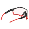 Rudy Project Cutline Sunglasses Impact X Photochromic 2 Lens - Matt Black / Red Lens