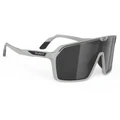 Rudy Project Spinshield Sunglasses Smoke Lens - Light Grey Matte / Smoke Black