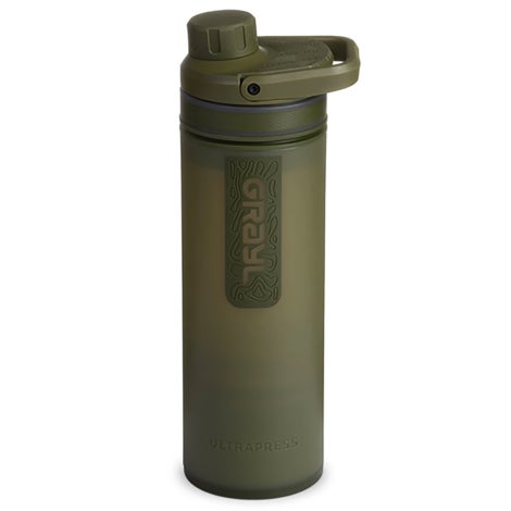 Grayl Ultrapress Purifier Water Bottle - 500ml / Covert Olive Drab