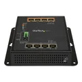 Industrial 8 Port Gigabit PoE Switch, 4 x PoE+ 30W, Power Over Ethernet, Hardened GbE Layer/L2 Managed Switch - switch - 8 ports - Managed