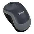 Logitech M185 - Mouse - Optical - Wireless - 2.4 GHz - USB Wireless Receiver - Grey