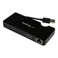 StarTech - Portable Universal Laptop Travel Hub (USB3SMDOCKHV) - docking station - USB - HDMI - GigE