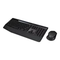 Logitech Wireless Combo MK345 - keyboard and mouse set - black, blue Input Device