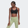 adidas FastImpact Luxe Run High-Support Bra Running,Training 2XS A-C Women Black / White