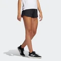 adidas Pacer Training 3-Stripes Heather Woven Shorts Gym & Training,Training 2XS Women Black