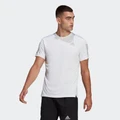 adidas Own the Run Tee Running XL Men White / Reflective Silver