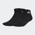 adidas Thin and Light Ankle Socks 3 Pairs Lifestyle KXL Unisex Black / White
