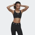 adidas Powerreact Training Medium-Support Techfit Bra Gym & Training,Training XL D-DD Women Black