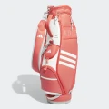 adidas 3-Stripes Polyurethane Golf Bag Golf NS Women Coral Fusion / White