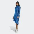 adidas Blue Version Sequin Dress Lifestyle 2XS Women Blue Bird