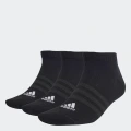 adidas Thin and Light Sportswear Low-Cut Socks 3 Pairs Lifestyle KXL Unisex Black / White