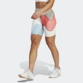 adidas adidas x Marimekko Optime Training Bike Short Tights Gym & Training,Training XL Women Ice Blue / White