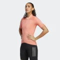 adidas The Short Sleeve Cycling Jersey Cycling M Women Coral Fusion