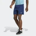 adidas Workout Knurling Shorts Training XS 5" Men Dark Blue