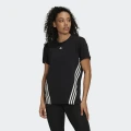adidas Trainicons 3-Stripes Tee Gym & Training,Training A2XL Women Black / White